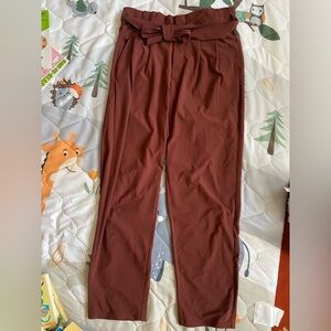 Athleta Skyline II pants size 4, rust color